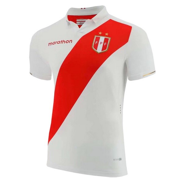 Camiseta Perú Primera equipación 2019 Blanco